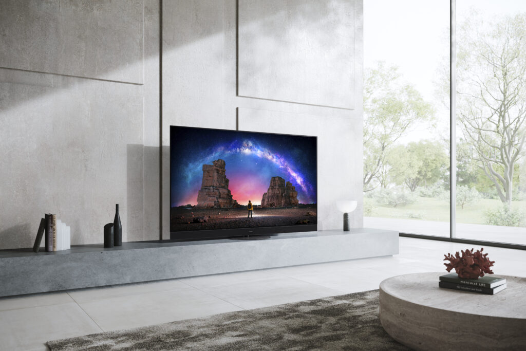 Panasonic OLED-TV, Seitenansicht